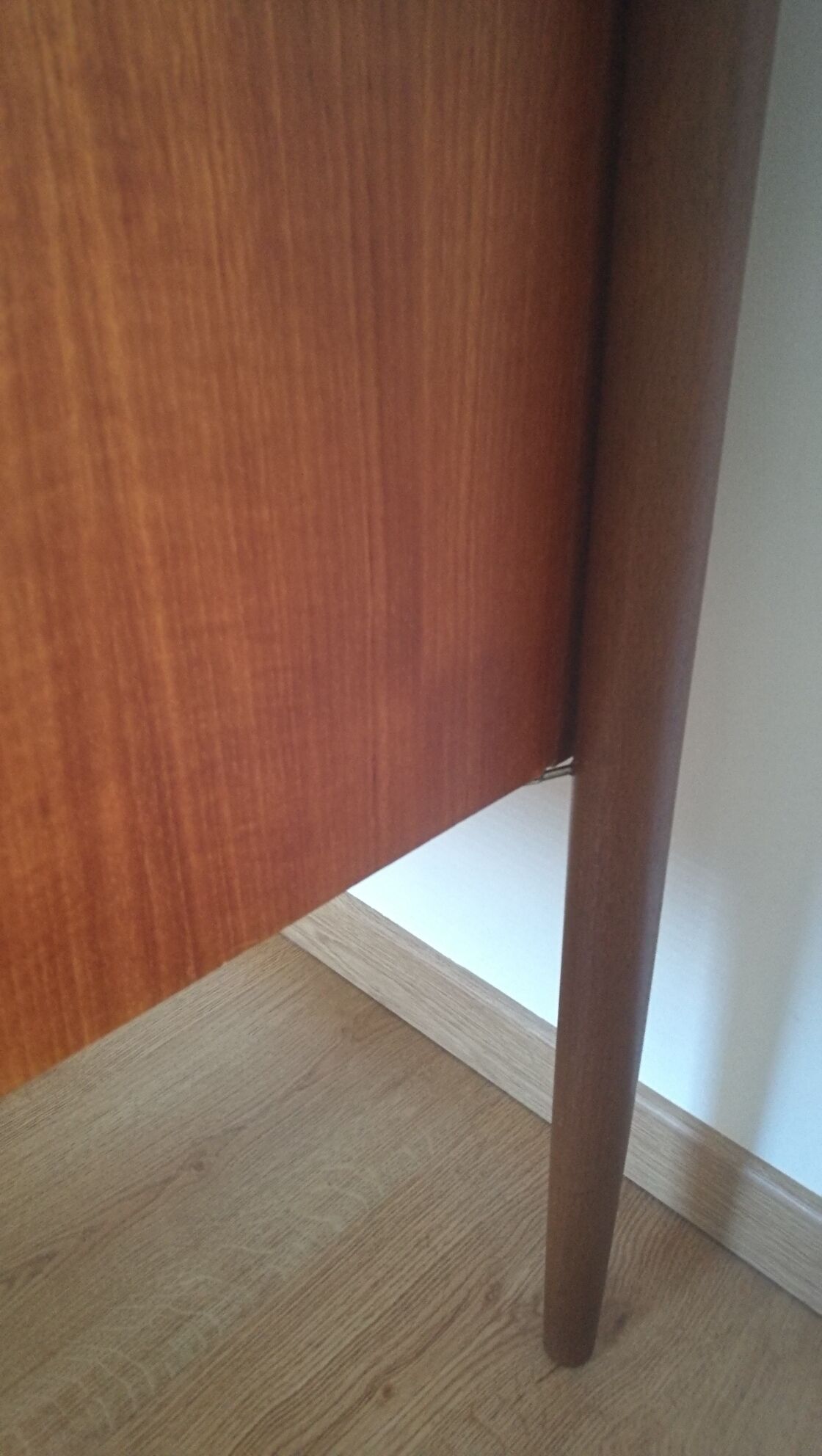 Vintage Scandinavian teak desk 60