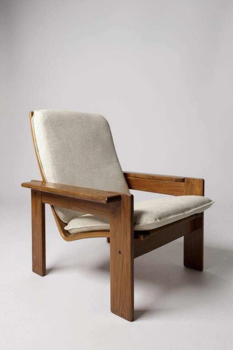 Danish modernist armchair by Komfort, 1960s-70s.