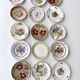 Exceptional set of 15 large mismatched plates.