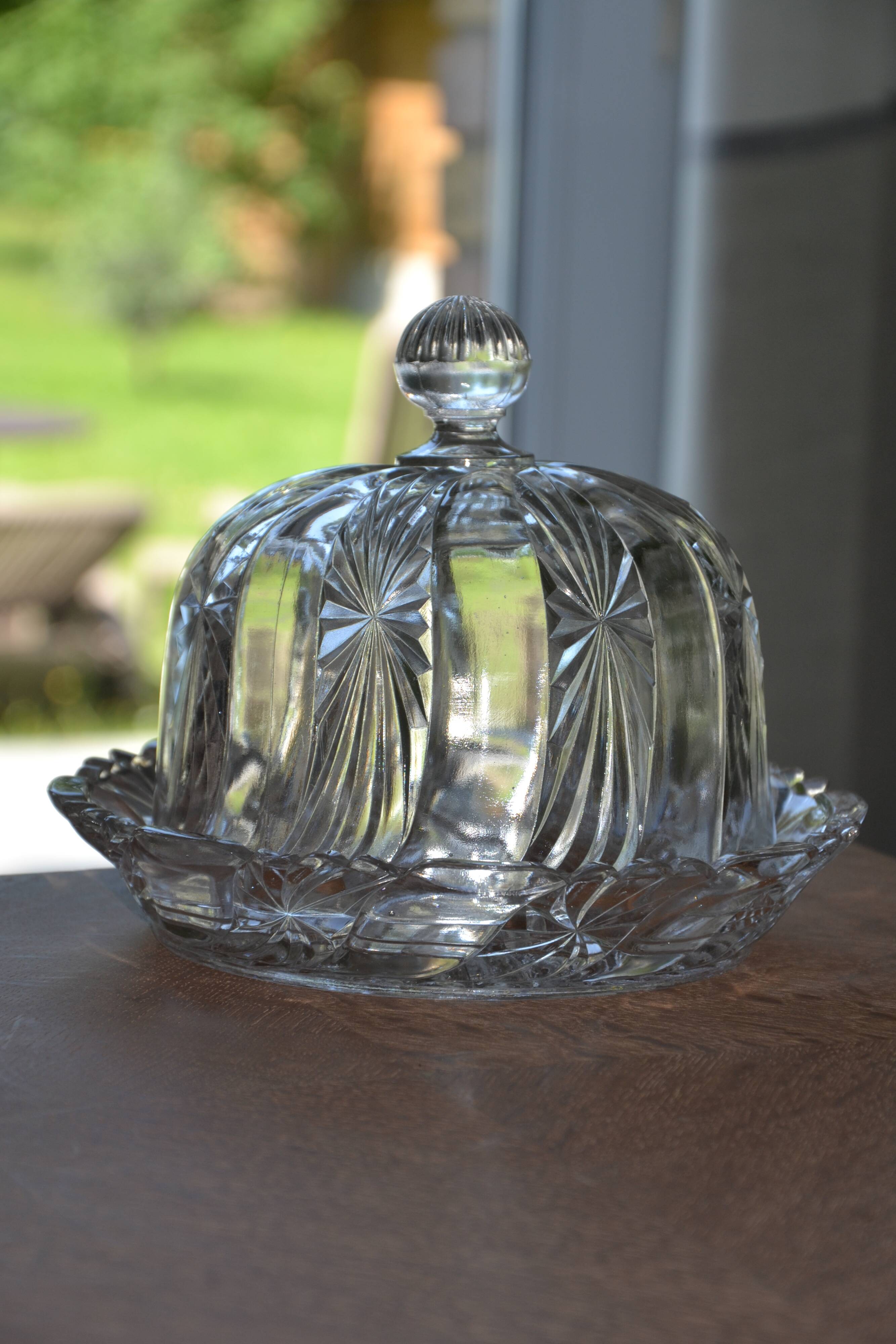 Cloche en cristal Val St Lambert