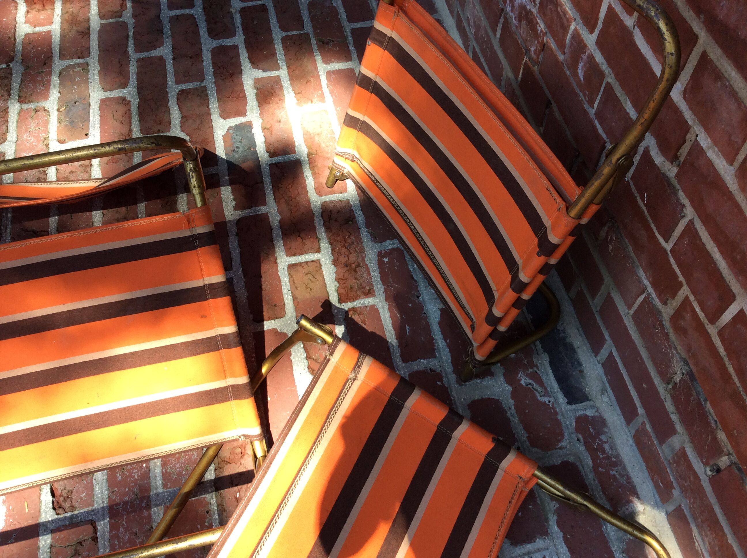 Vintage camping chairs