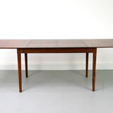 Extendable wooden dining table, manufactured by Lübke, Germany