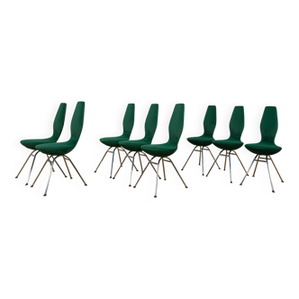 Vintage Chair Model Date by Olav Eldøy, Norway, 1990s, Set of 8
