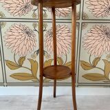 Wooden tripod saddle