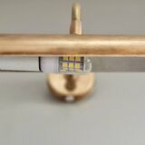 Vintage 80s brass picture light Ikea