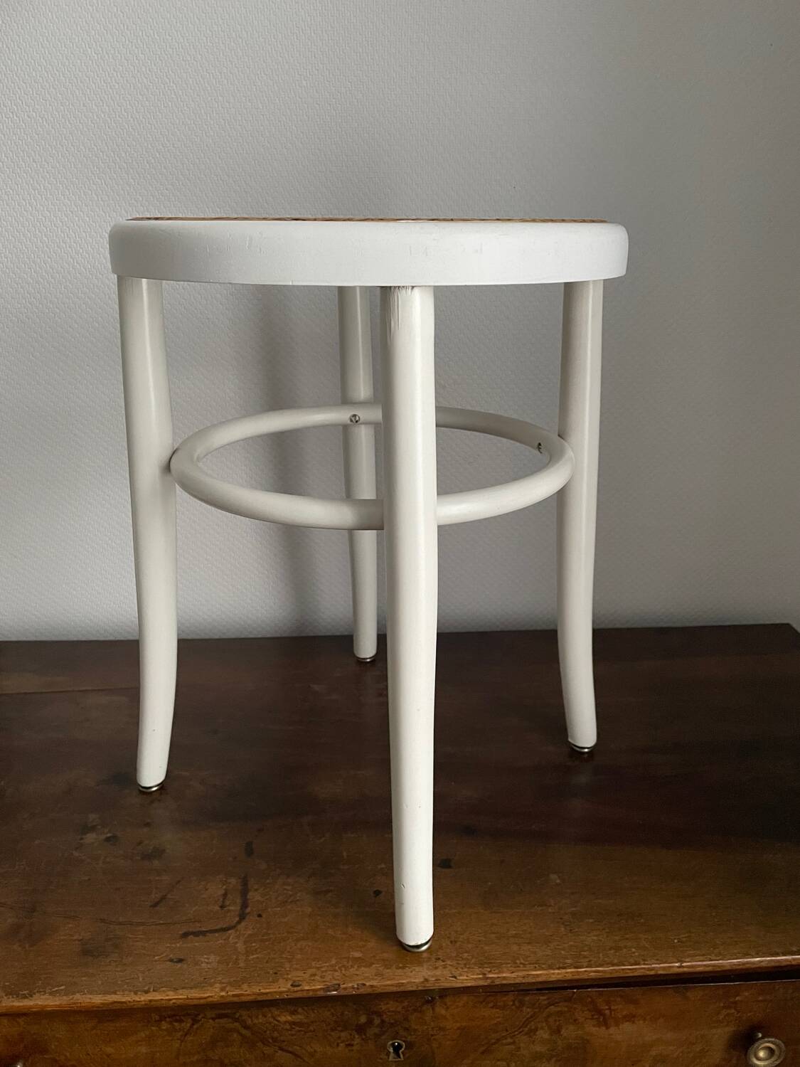 Tabouret canné