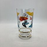 Set of 6 glasses 60s