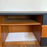 Adult desk with compass feet