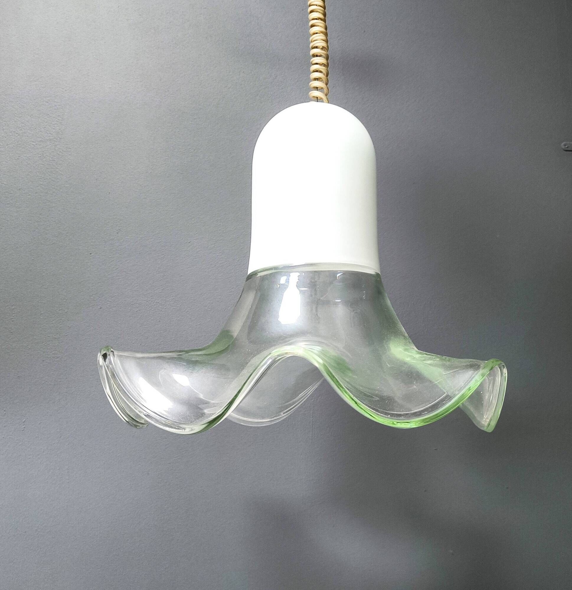 Murano pendant light by Roberto Pamio & Renato Toso, 1970s for Leucos