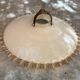 Opaline pleated table