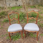 Paire de chaises Louis XV