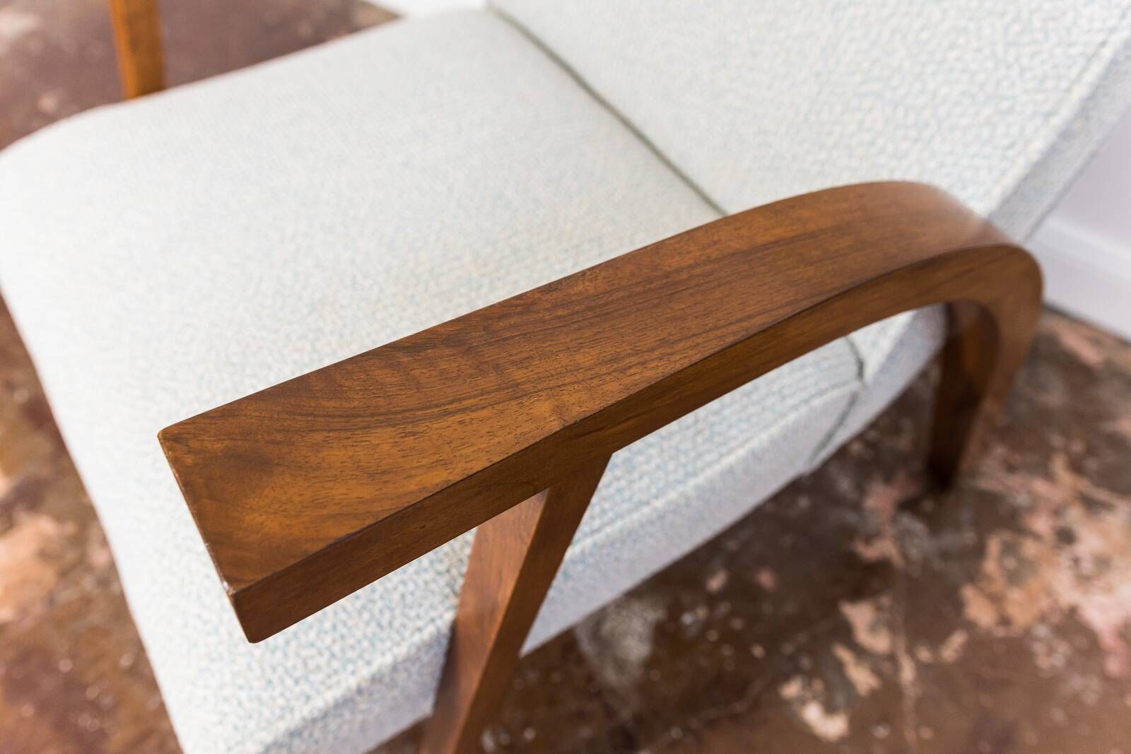 Mid-century armchair by Lejkowski & Leśniewski, Poland, 1960s