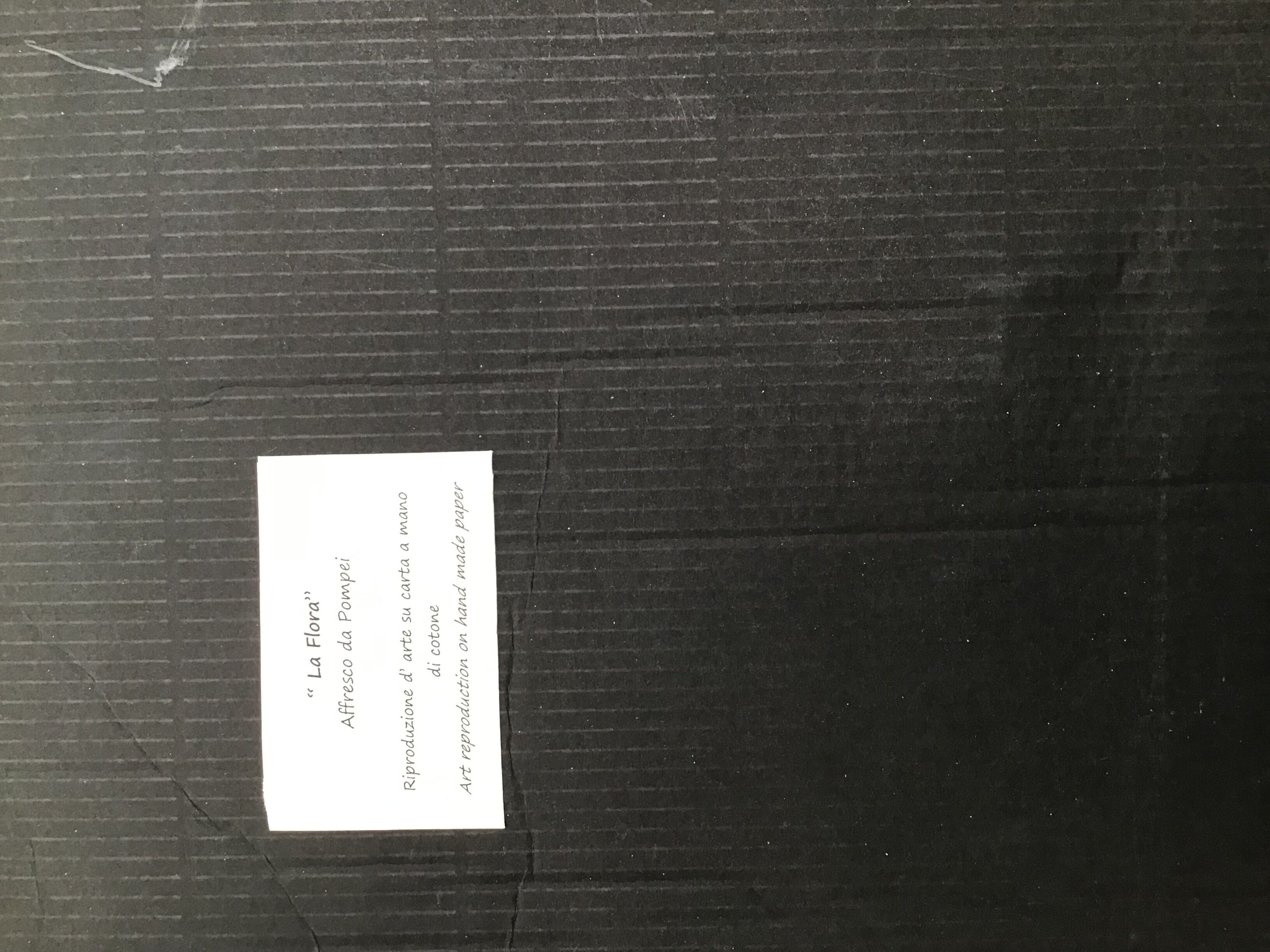 "The flora" fresco of Pompeii (reproduction)