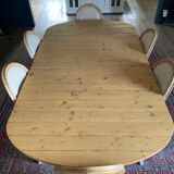 Table extensible 10/14 pers. epicea massif