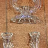 Crystal candlesticks