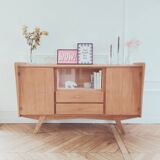 Renovated vintage sideboard/buffet, Scandinavian style, 1950s-60s.