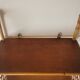 Vintage rattan wall shelf