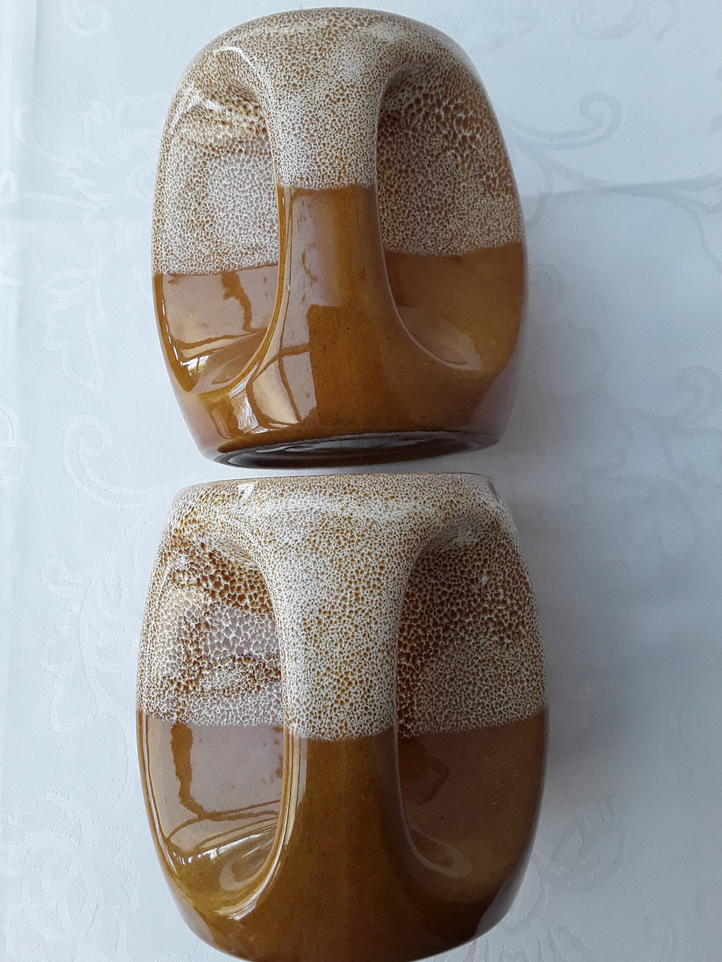 Two-tone ceramic mug Portugal X2