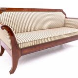 Antique sofa from the late 19th century, Northern Europe.