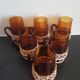 Lot de 6 verres vintage