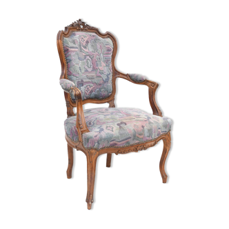 Louis XV-style convertible chair