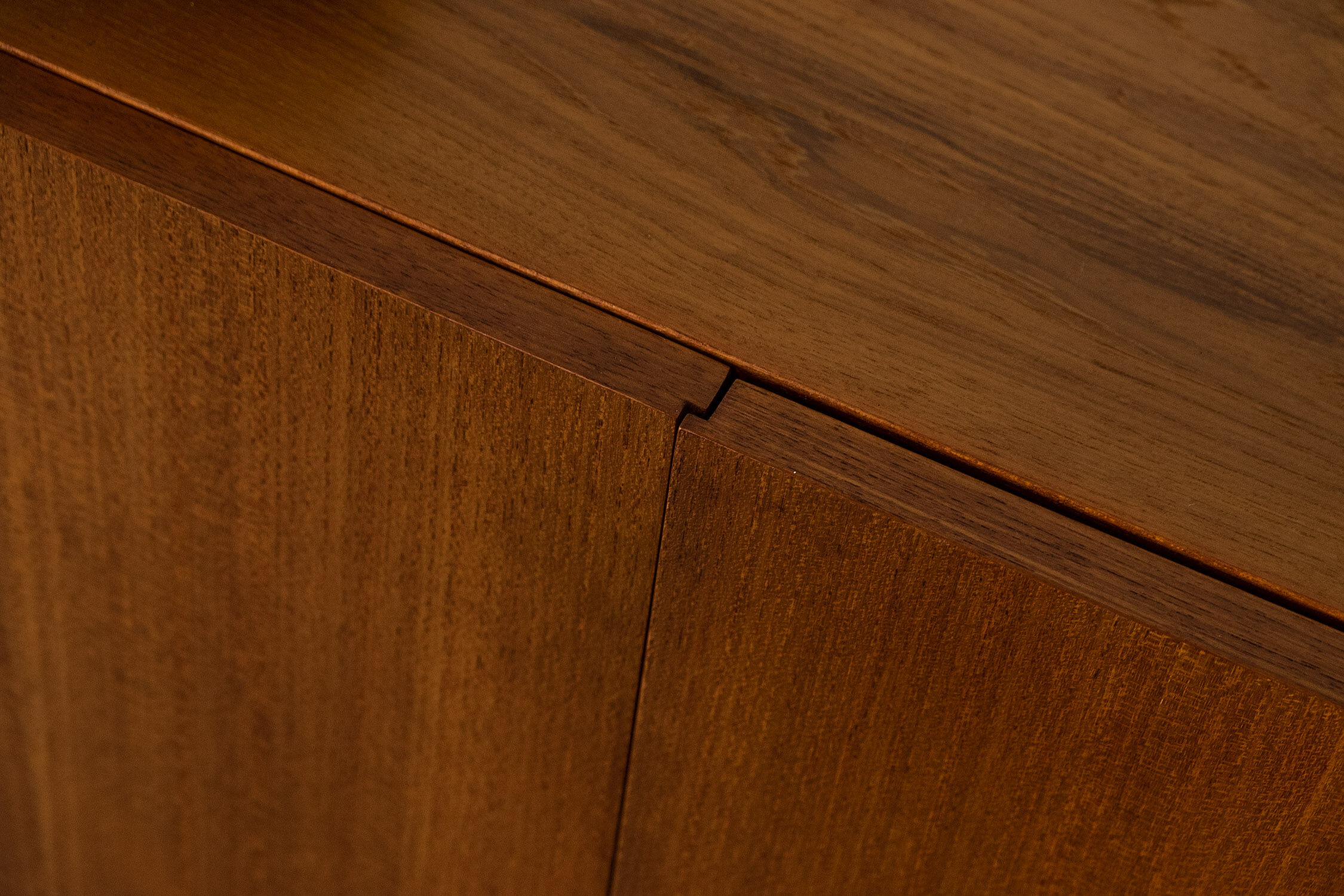 Minimalistic Teak Sideboard from Oldenburger Möbelwerkstätten / Idee Möbel, 1960s