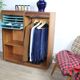 Vintage curtain cabinet 1960 Sweden