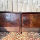 Lit - Banquette époque Empire en acajou