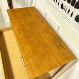 Vintage chest of drawers compass feet