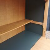 Secretary oak and rattan