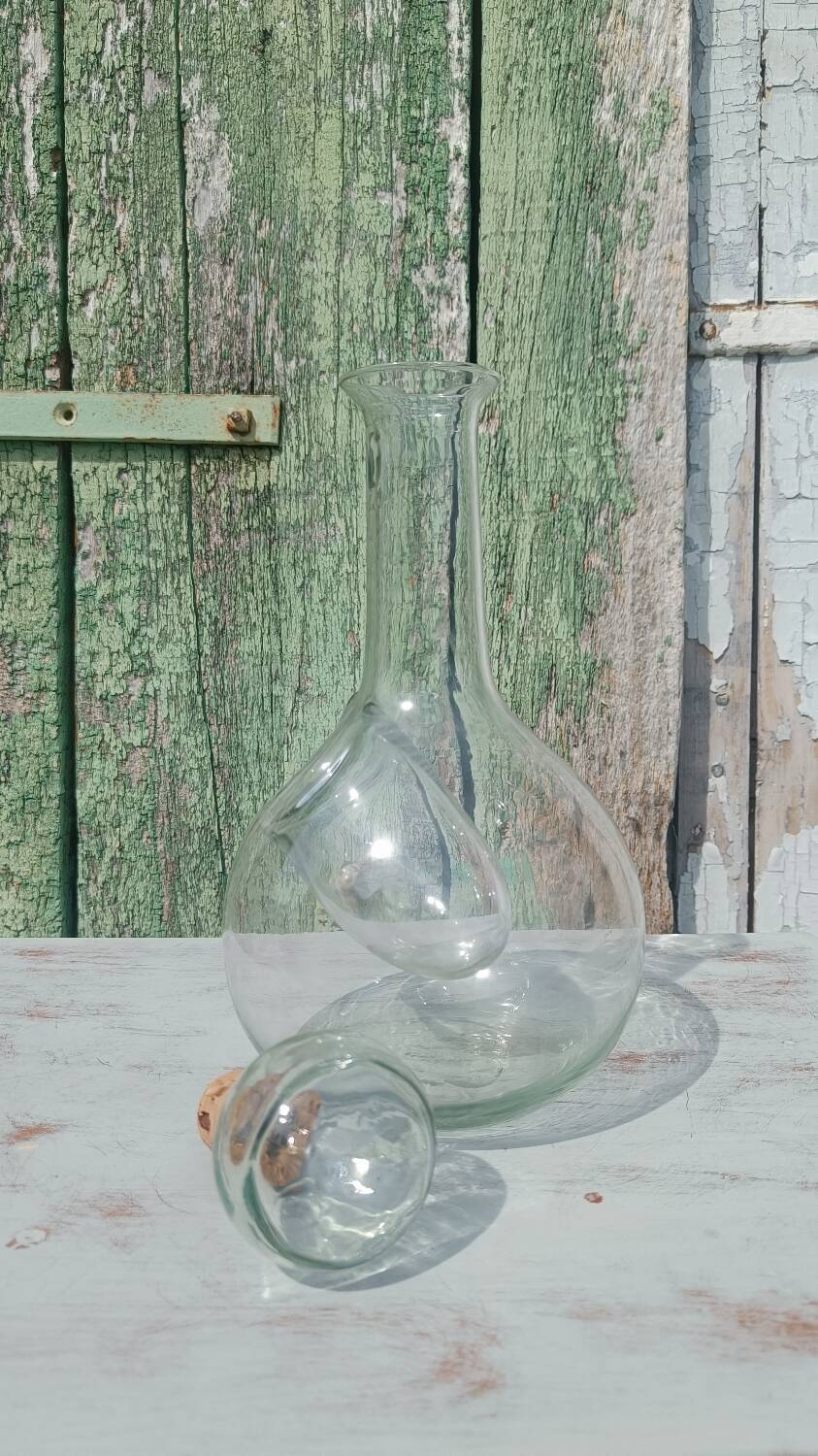 Blown glass carafe / decanter