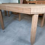 Renovated Art Deco dining table with extension.