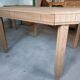 Renovated Art Deco dining table with extension.