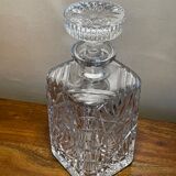 Carbed glass decanter