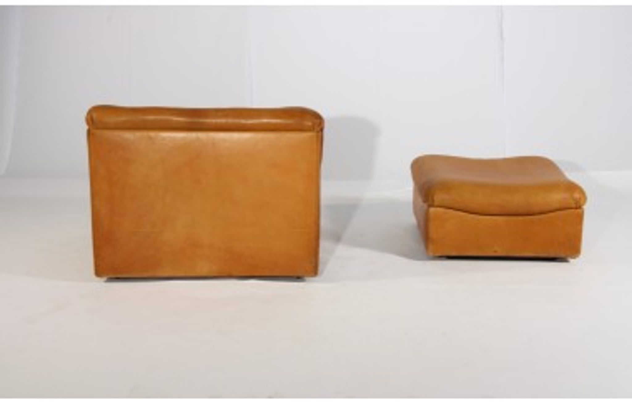 Armchair DS-46 Sede thick Buffalo, 1970 leather s