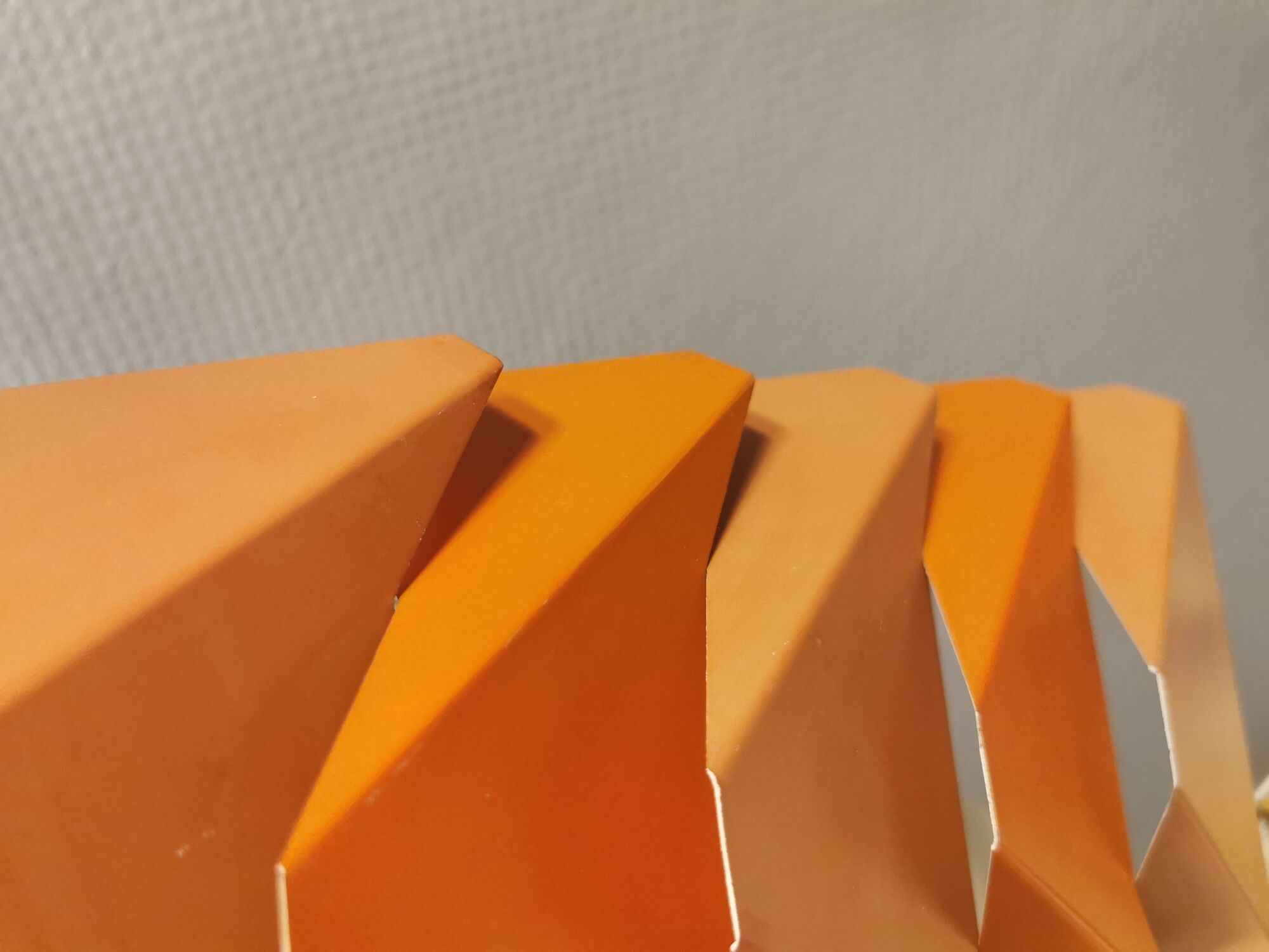 Hanging lamp, designed by the famous Louis Weisdorf, for Danish Lyfa in 1970, model EKKO