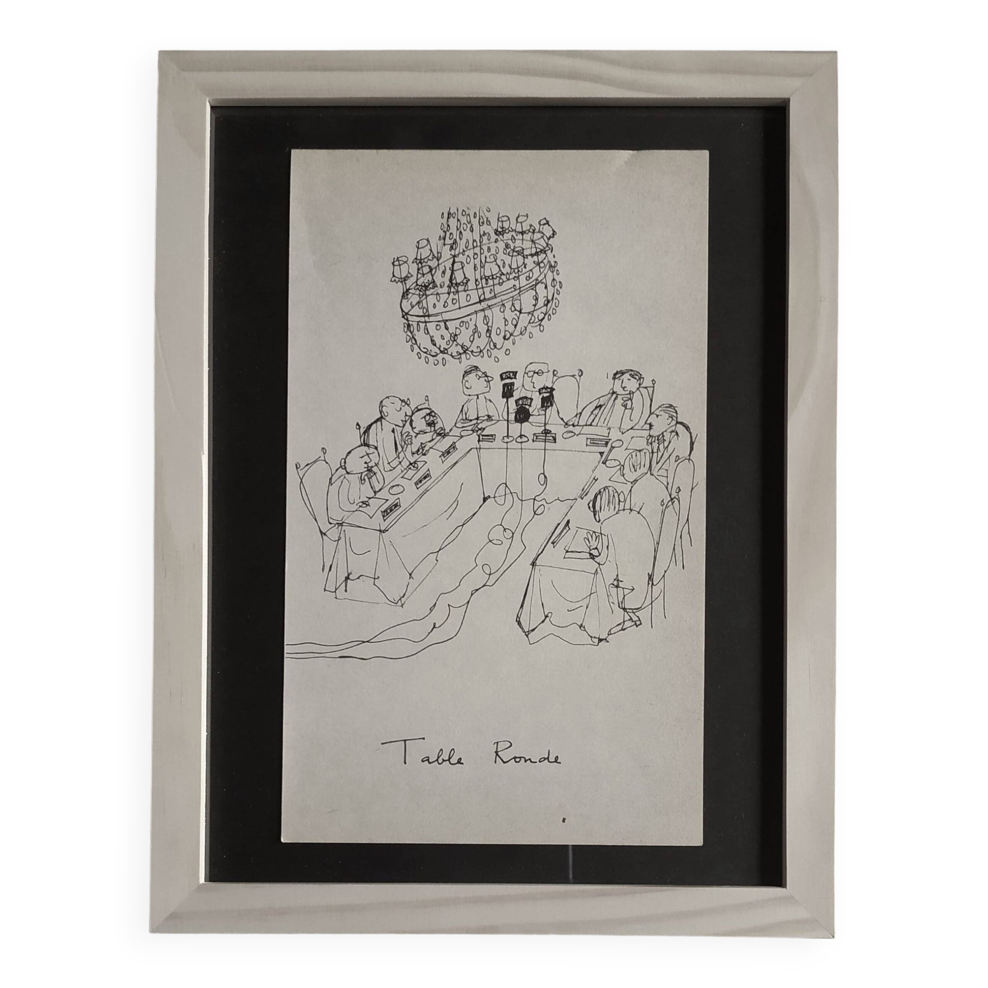 Illustration Daninos from 1962 "Round Table"