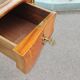bureau plat ancien en marqueterie style louis xv