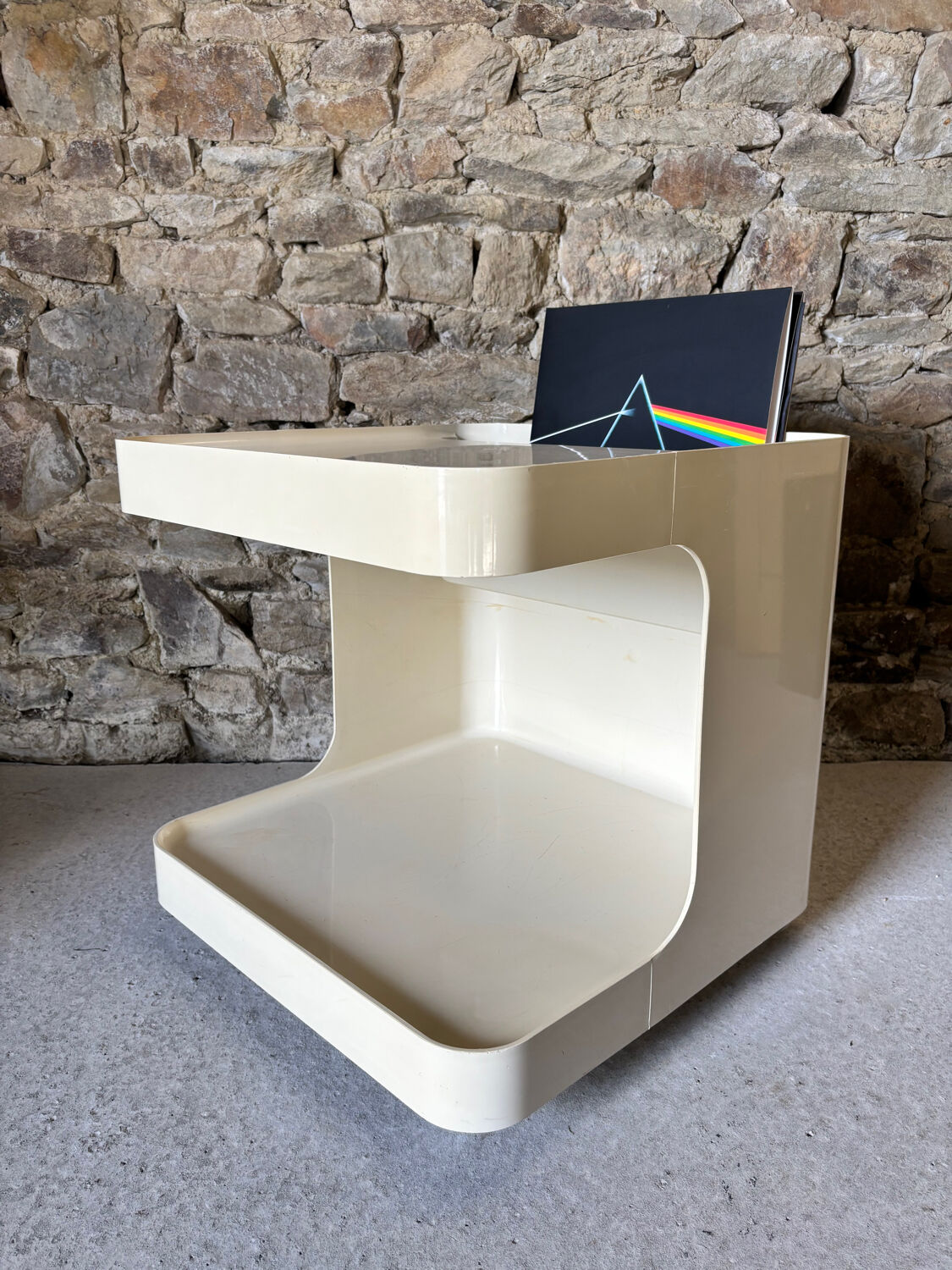 GAME coffee table and magazine rack by Marcello Siard for Longato 1970