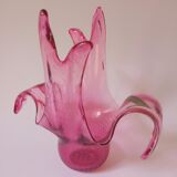 Vase, art glassware P. Schneider, 70s