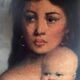 A. van BELLEGHEM (1922 - 1996) "Mother and child".
