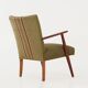 Fauteuil en teck, années 1960, design danois, fabrication : Danemark