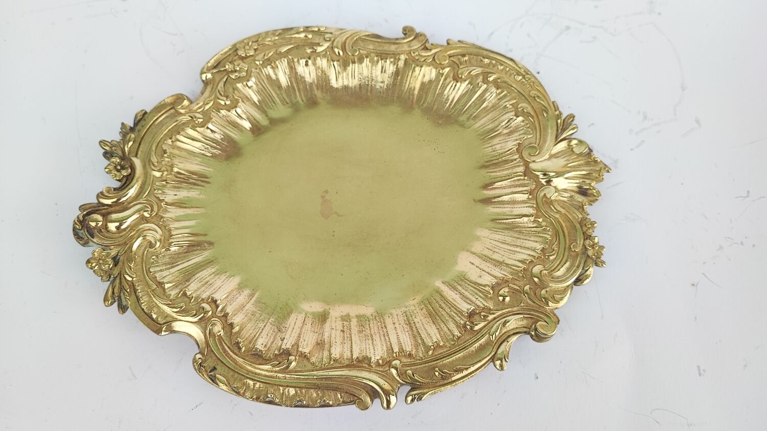 Vide-poches en bronze doré du 29tg siècle