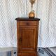 Vintage solid wood bedside table