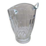 Carafe broc pichet en verre épais 1960