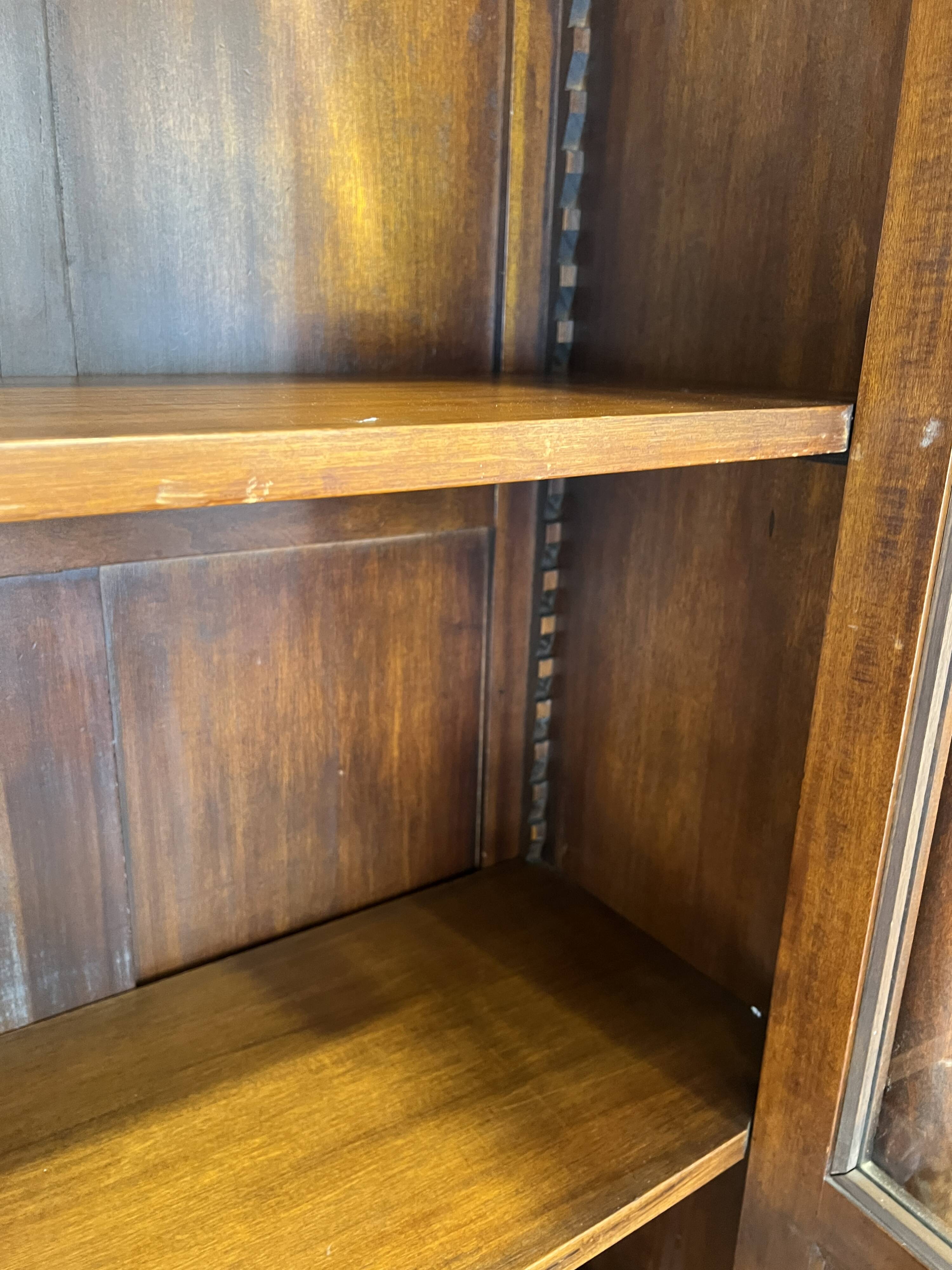 Vitrine-bibliothèque, 2 portes, Style Empire