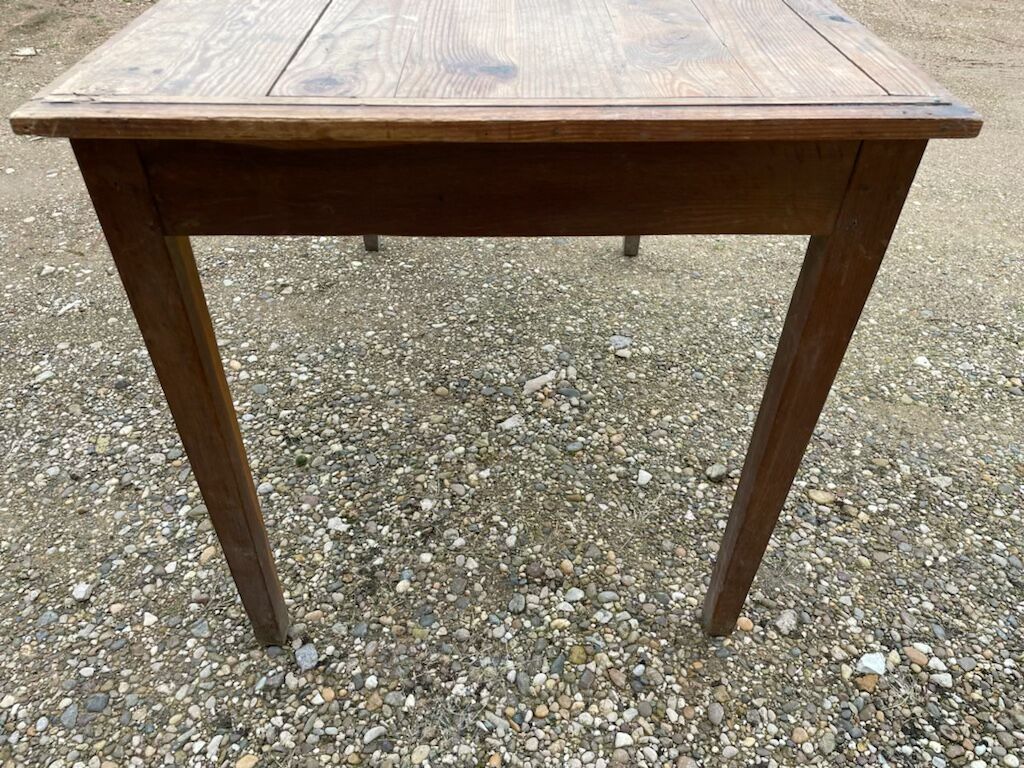 Oak and fir farmhouse table
