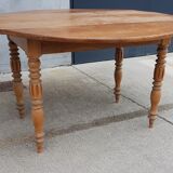 Walnut table with fellers