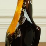 Vallauris-stamped ceramic carafe
