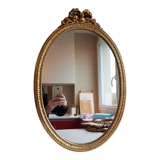 Mirror gilded ribbon 64 x 42 cm